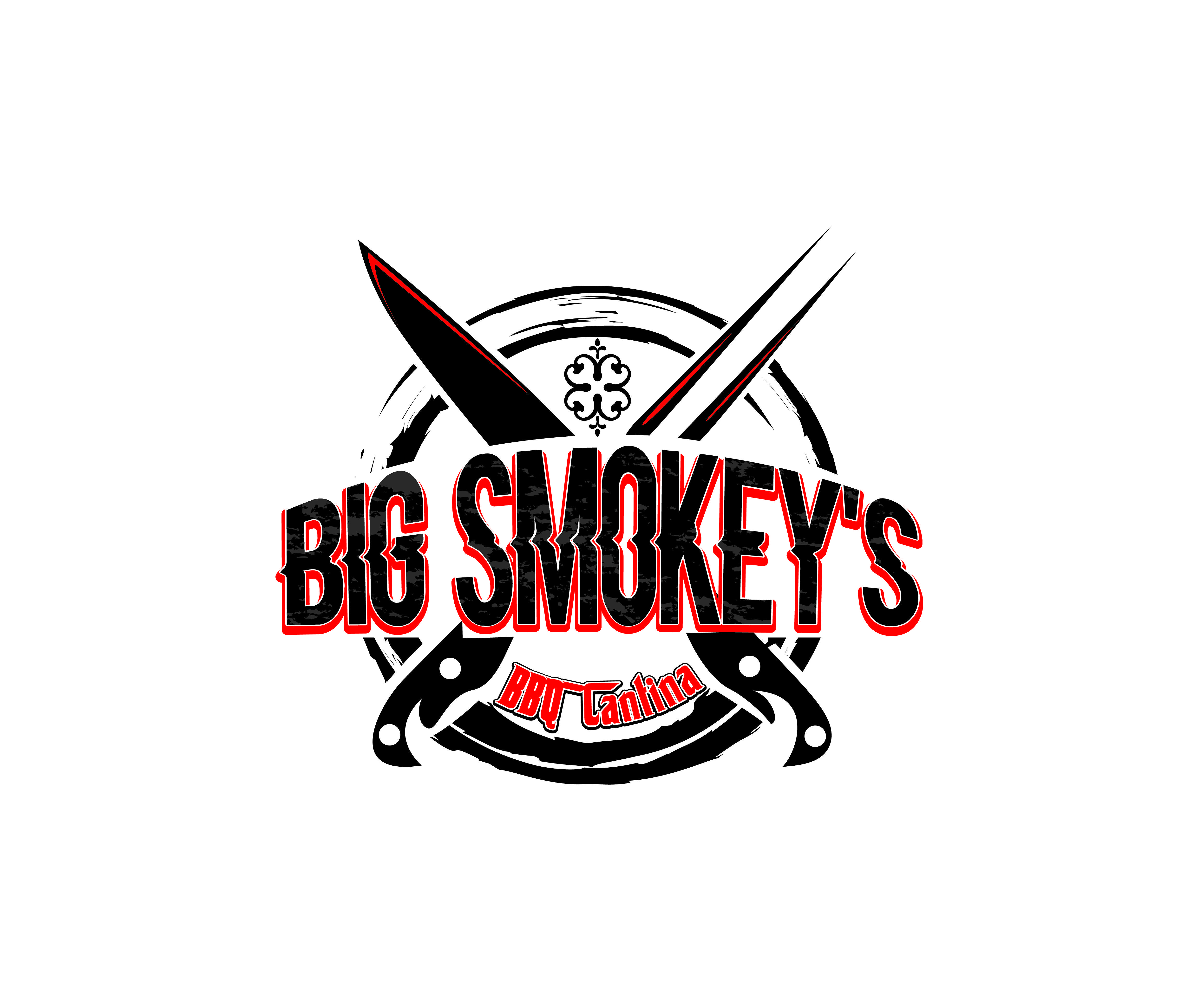 Smokey's Logo - Masculine, Elegant, Baby Logo Design for Big Smokey's BBQ Cantina by ...