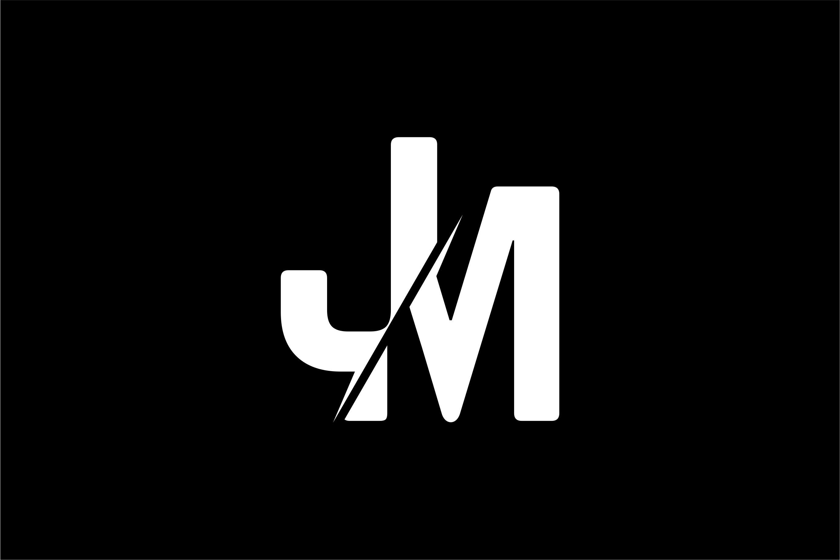 JM Logo - Monogram JM Logo Design