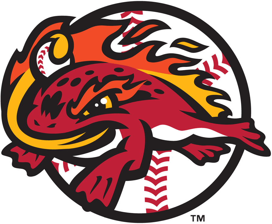 Frogs Logo - Florida Fire Frogs Logo | Like the logos, the Fire Frogs' uniforms ...