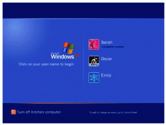 WinXP Logo - Login to Windows XP with No Password Administrator Account Backdoor ...