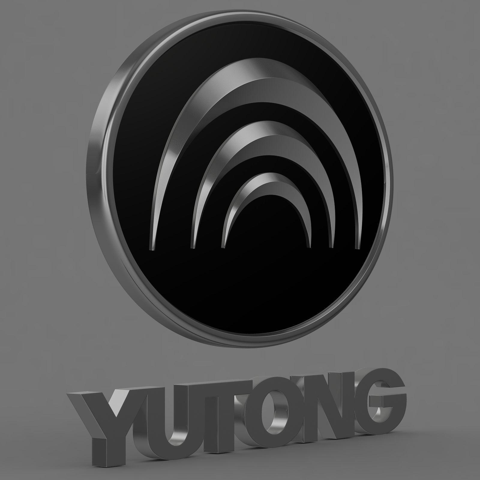 Yutong Logo - Yutong logo | 3D model