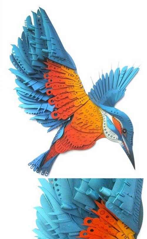 Kingfisher Logo - Kingfisher Logo - Art Kaleidoscope