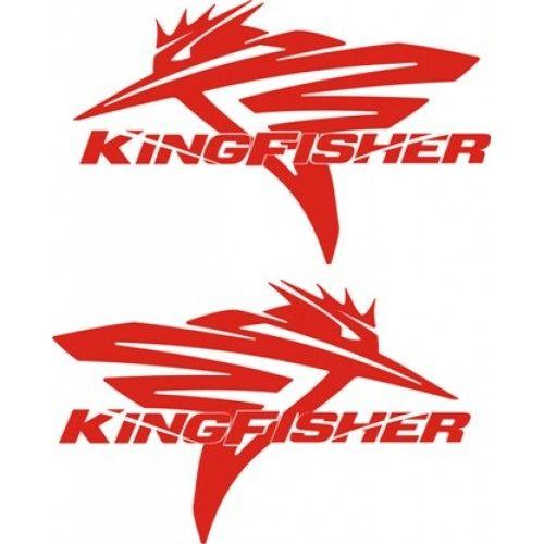 Kingfisher Logo - Kingfisher Boat Logo, Vinyl Graphics Decals GraphicsMaxx.com
