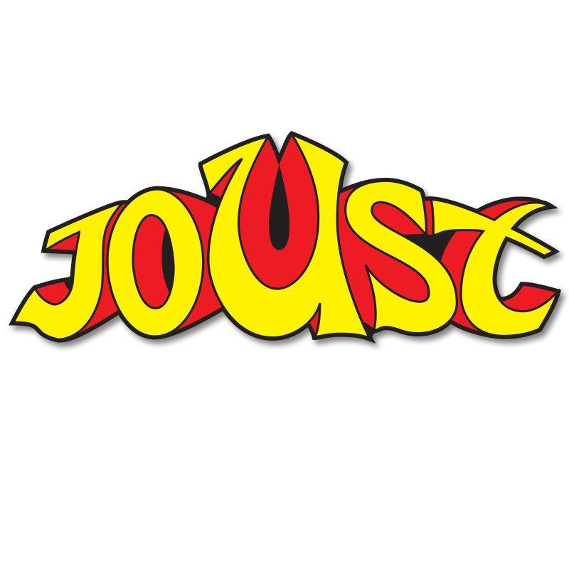 Joust Logo - Joust Game Logo Sticker