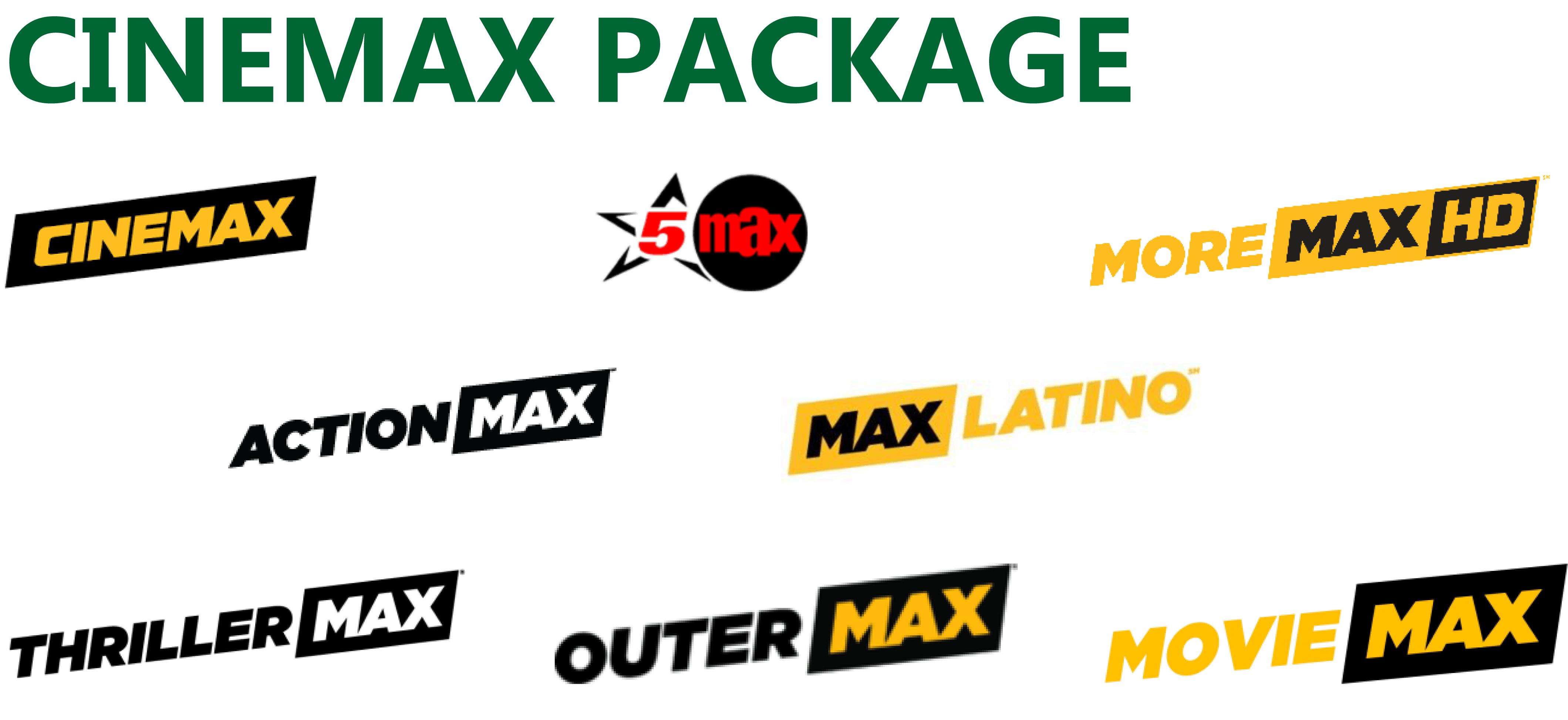 MoreMax Logo - Video Line Up and Packages