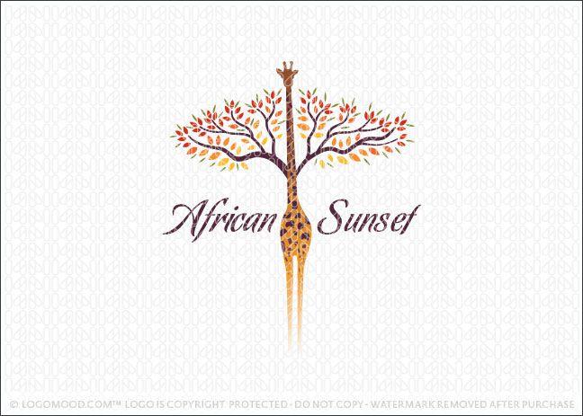 African Logo - African Sunset