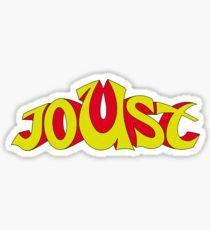 Joust Logo - Joust Logo Stickers | Redbubble