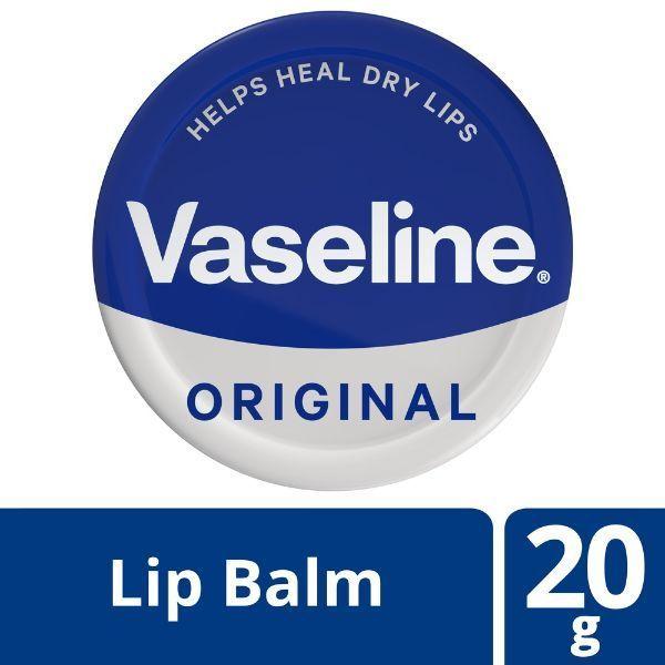 Vaseline Logo - Vaseline Lip Therapy Original Tin 20g