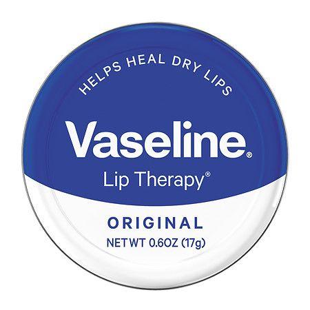 Vaseline Logo - Vaseline Lip Balm Tin Original