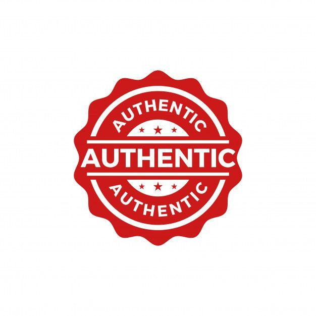 Authentic Logo - Authentic seal stamp logo Vector | Premium Download