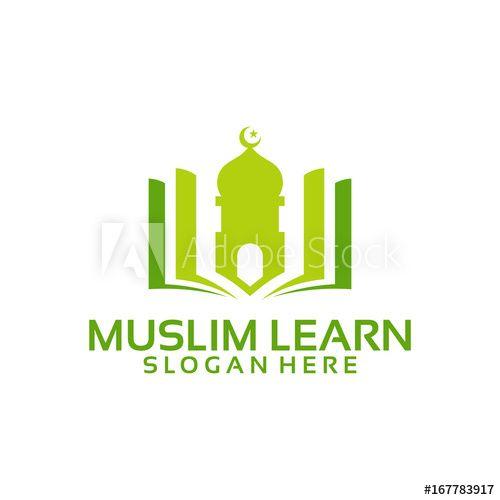 Muslim Logo - Muslim learning logo template, Islam learning logo , Muslim Creator ...