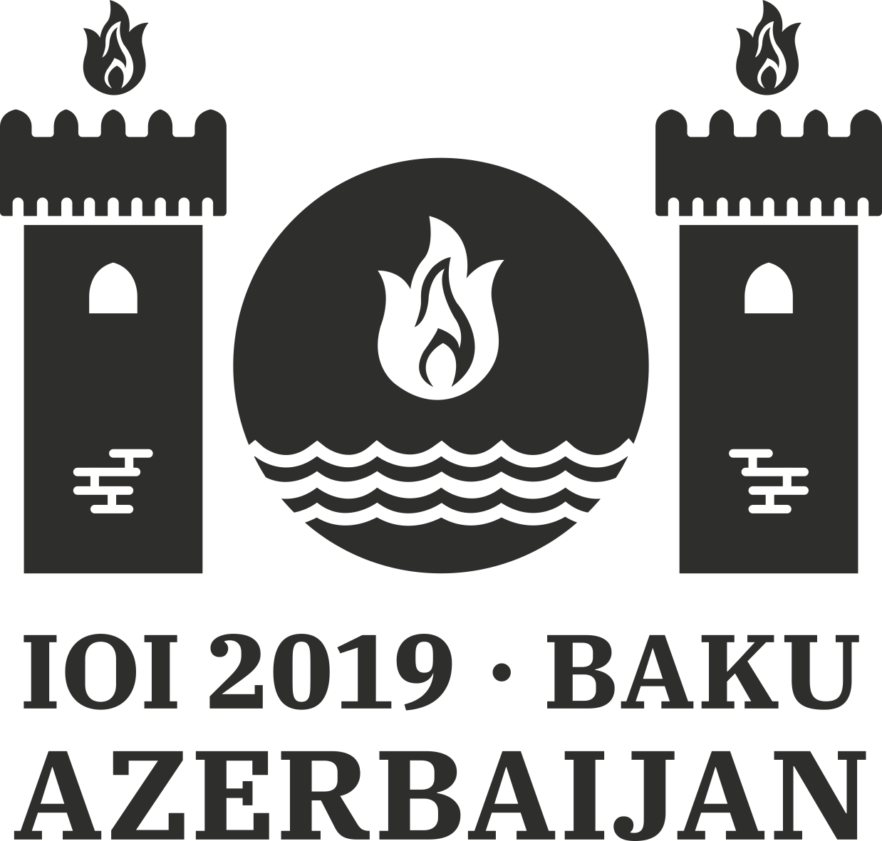 IOI Logo - IOI 2019 - Baku, Azerbaijan