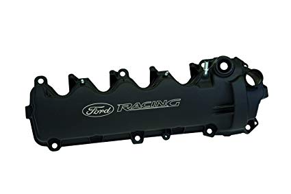 Camshaft Logo - Ford Racing M 6582 FR3VBLK Black Powder Coated 3 Valve