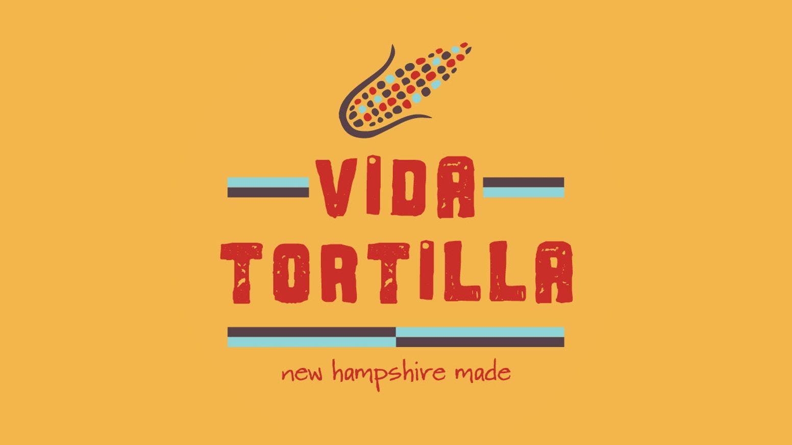 Tortilla Logo - Vida Tortilla - New Hampshire made, New Hamshire grown by Joel ...