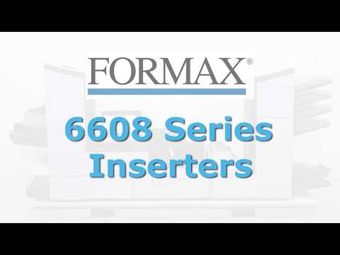 Formax Logo - 6608 Series Inserters | Formax