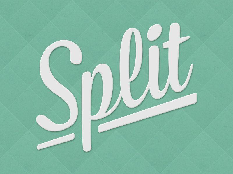 Split Logo - Split Logo by Alyssa Hitchcock on Dribbble