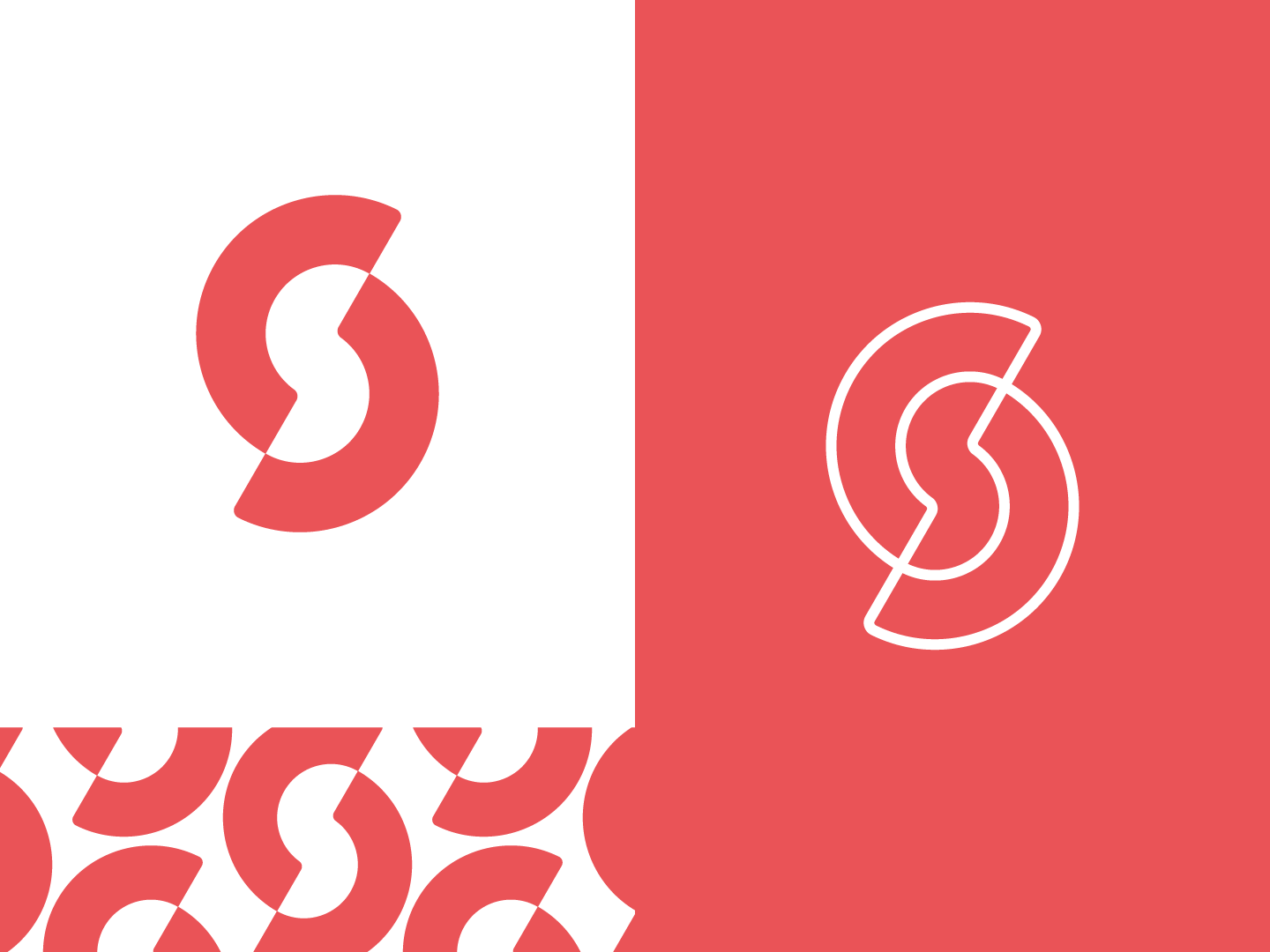 Split Logo - Split Logo by Joseph Lavington on Dribbble