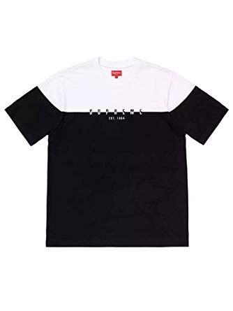 Split Logo - Amazon.com: SupremeNewYork Supreme Split Logo S/S Top T-Shirt Tee ...