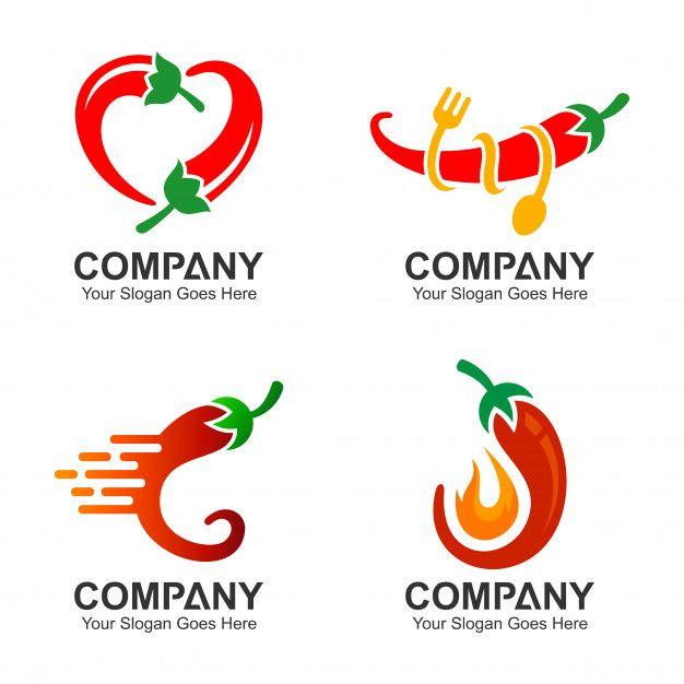 Chili Logo - Chili logo design set, chili icons set Vector