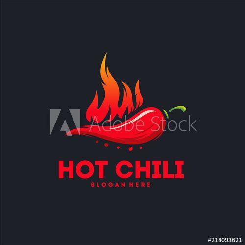 Chili Logo - Hot Chili logo designs concept vector, Fire Chili logo symbol, Spice