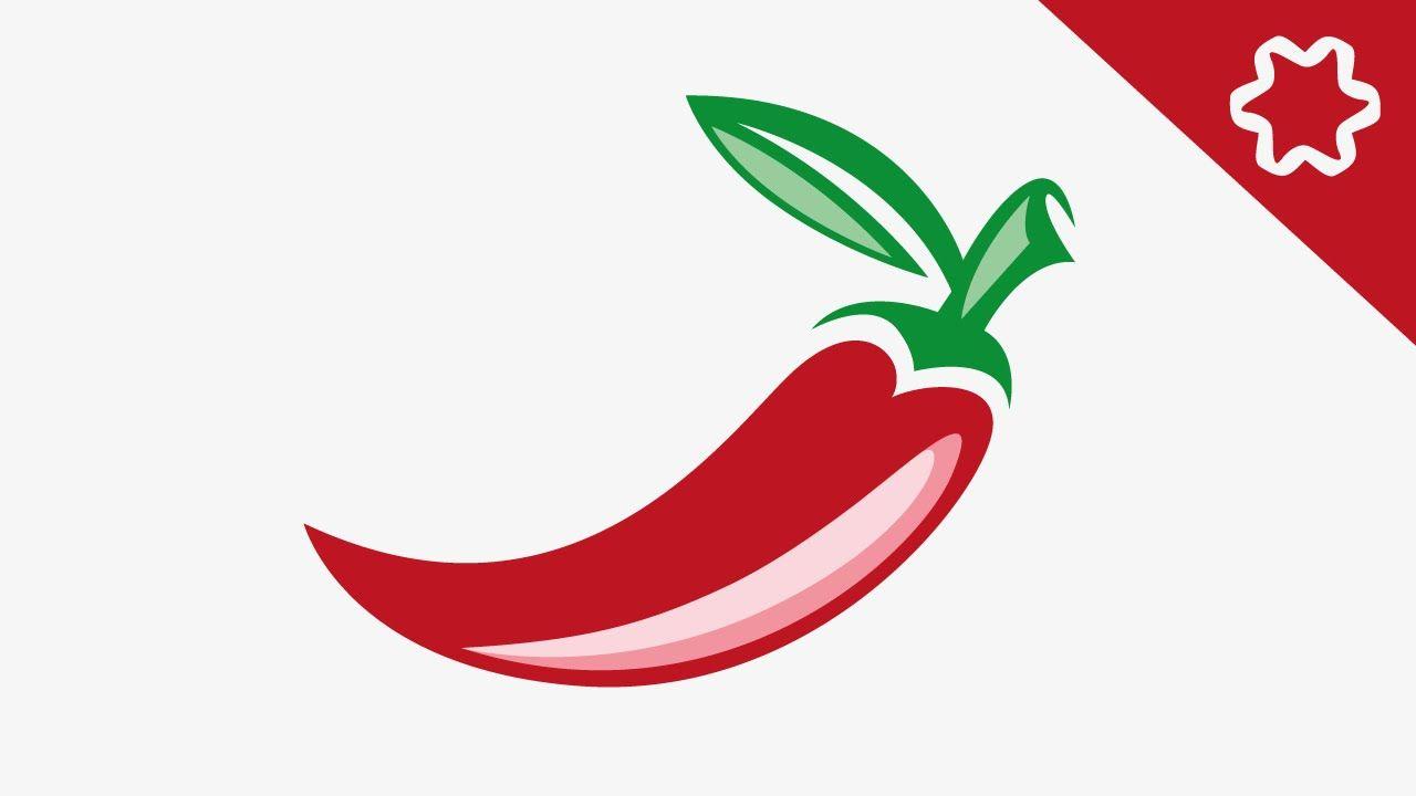 Chili Logo - Chili icon Logo Design Tutorial / Adobe illustrator / Pen Tool / How to Make Chili Logo Design