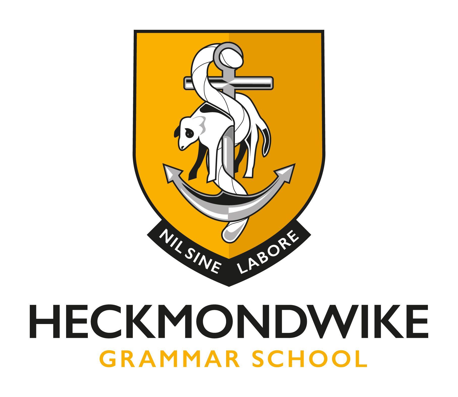 Grammar Logo - Heckmondwike Grammar Logo Portrait Colour. Heckmondwike Grammar School