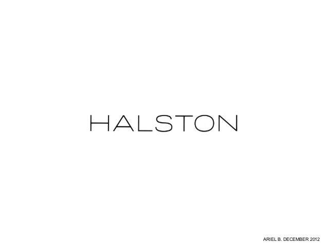 Halston Logo - Roy Halston Furwick