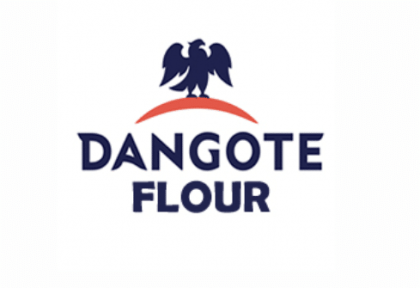 Dangote Logo - Dangote Flour Emerges Best Performing Stock On NSE In February. NTA