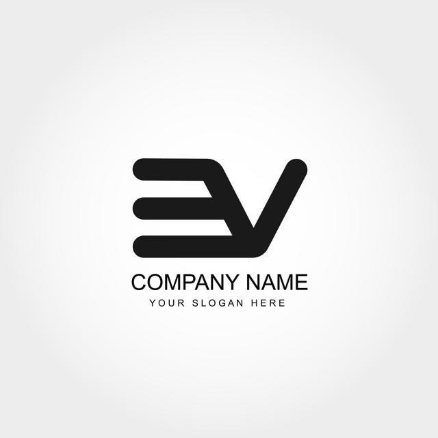 EV Logo - Initial Letter EV Logo Design Template for Free Download on Pngtree