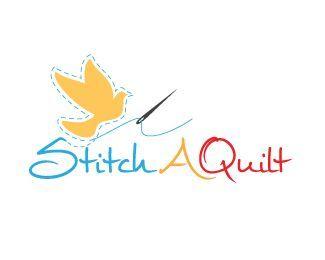 Quilt Logo - Stitch A Quilt Logo design stylish Quilting logo. This logo