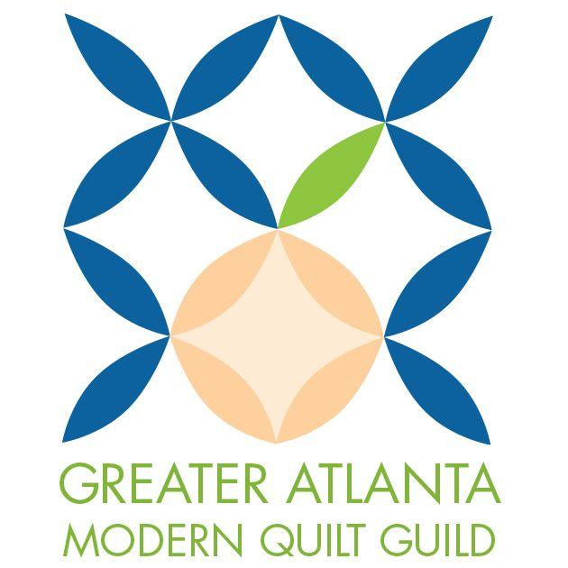 Quilt Logo - Greater Atlanta Modern Quilt Guild Logo — Rebecca Silber Design