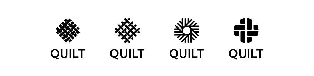 Quilt Logo - Mélany Pelletier Vaillant · Graphic Designer