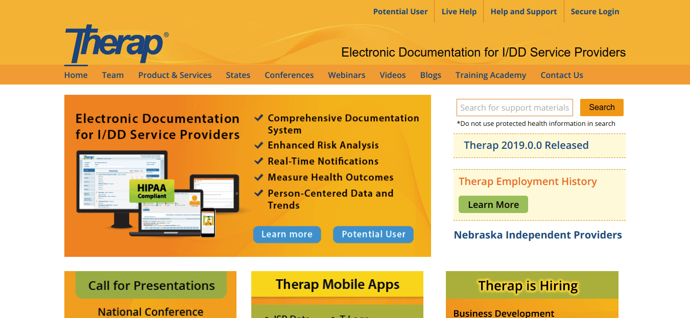 Therap Logo - www.therapservices.net - Therap Online Account Login - Login Helps