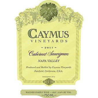 Caymus Logo - Caymus 2017 Cabernet Sauvignon, Napa Valley