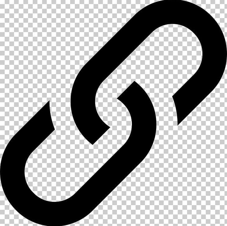 Hyperlink Logo - Computer Icon Hyperlink PNG, Clipart, Area, Black And White, Brand