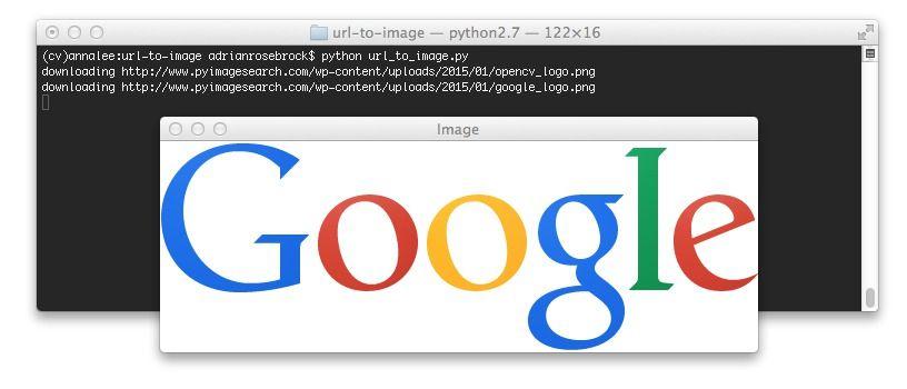 OpenCV Logo - Convert URL to image with Python and OpenCV - PyImageSearch
