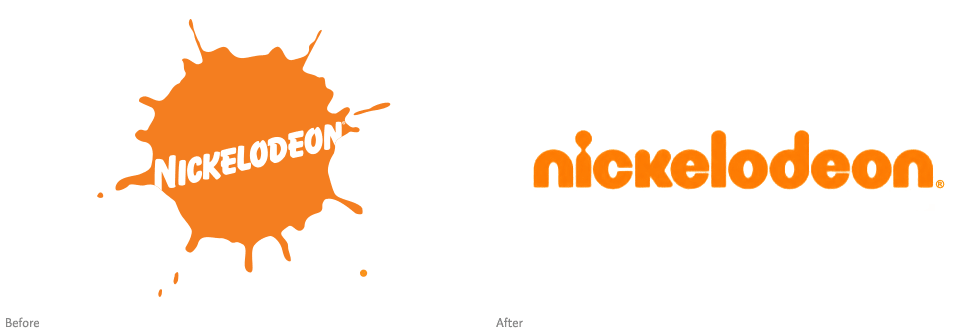 Nickelodoen Logo - Nickelodeon cleans up: idsgn (a design blog)