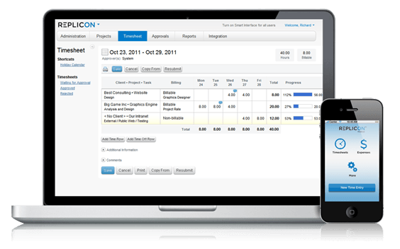 Replicon Logo - Replicon TimeCost Pricing, Features, Reviews & Comparison of ...