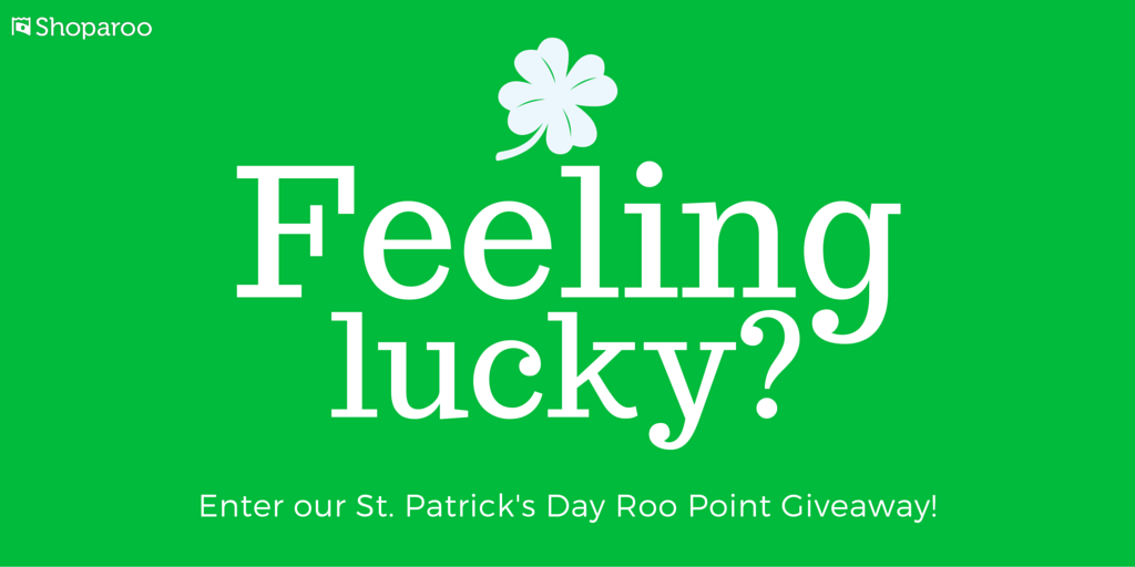 Shoparoo Logo - Shoparoo our #StPatricksDay Roo Point Giveaway