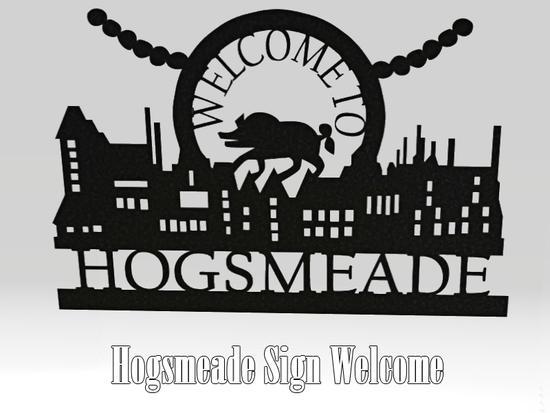 Hogsmeade Logo - Kiolometro's Sign in Arch Hogsmeade