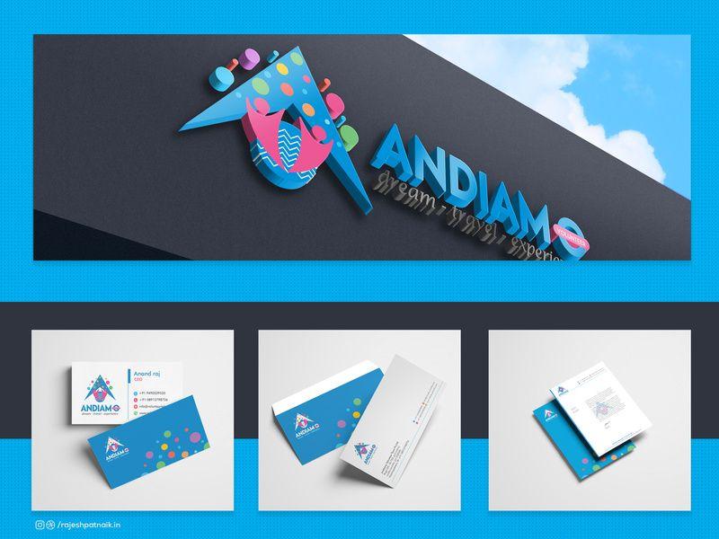 Andiamo Logo - Andiamo. Logo Design & Brand Identity by RajeshPatnaik on Dribbble