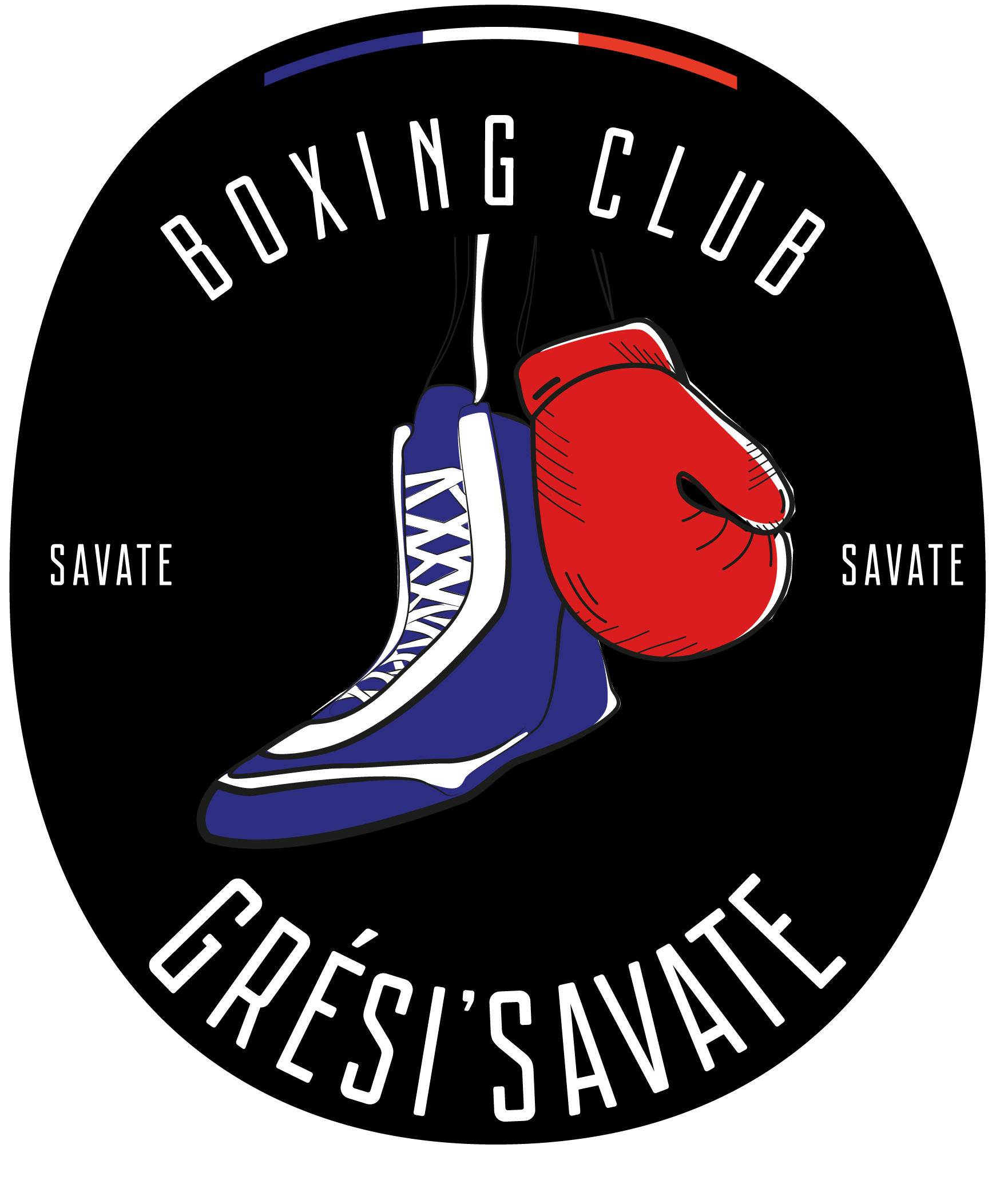Savate Logo - Grési'Savate - Boxing Club - Fitness - Le Touvet, St Vincent de Mercuze