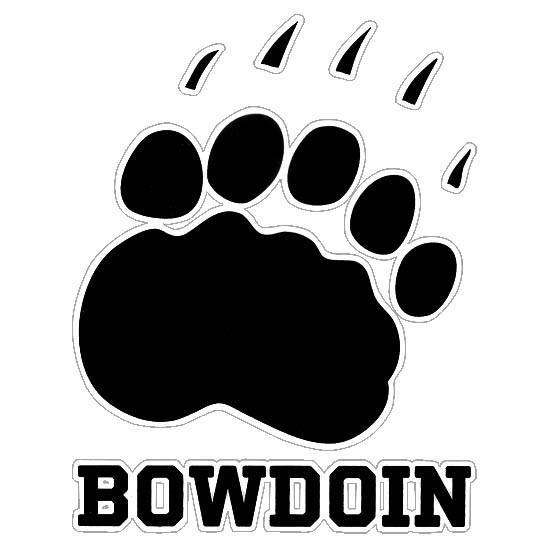 Bowdoin Logo - Bowdoin Paw Print Decal