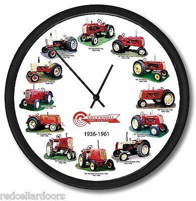 Cockshutt Logo - New COCKSHUTT Tractor Wheel Dial Clock 10 1936 12 Vintage