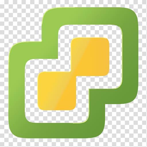 vSphere Logo - Green and yellow logo, VMware vSphere VMware ESXi Virtual machine ...