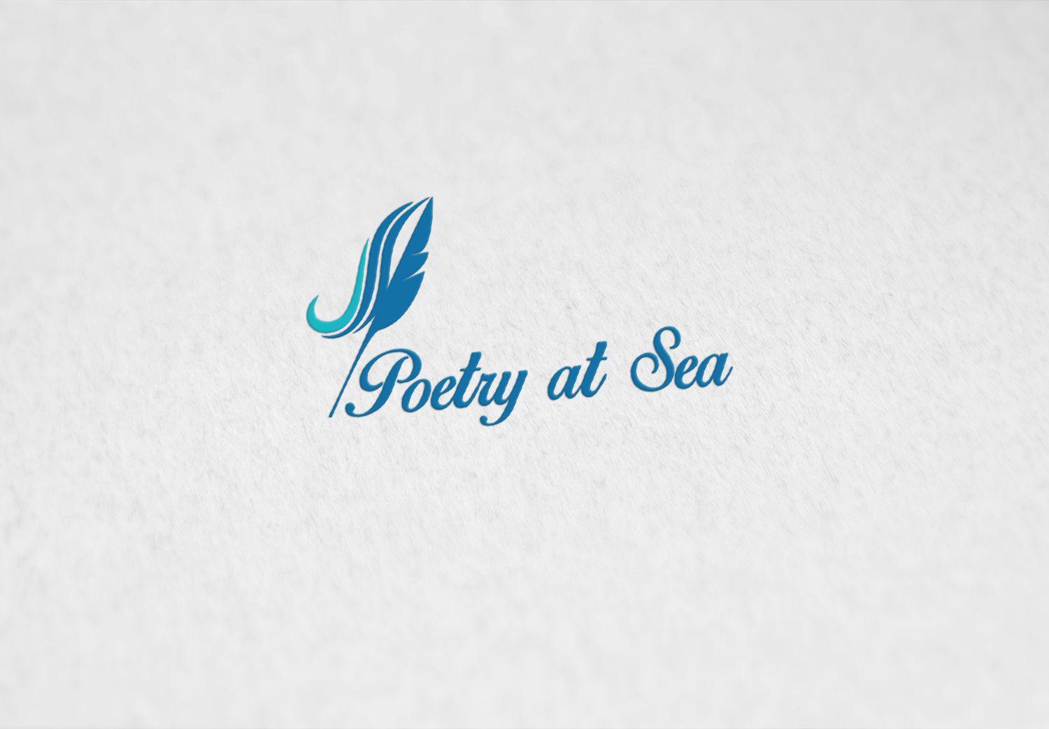 Poetry Logo - Bold, Playful, Event Logo Design for Poetry at Sea by A.STUDIO