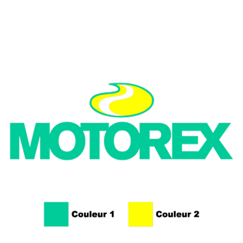 Motorex Logo - Motorex Oil Logo 2 colors Decal