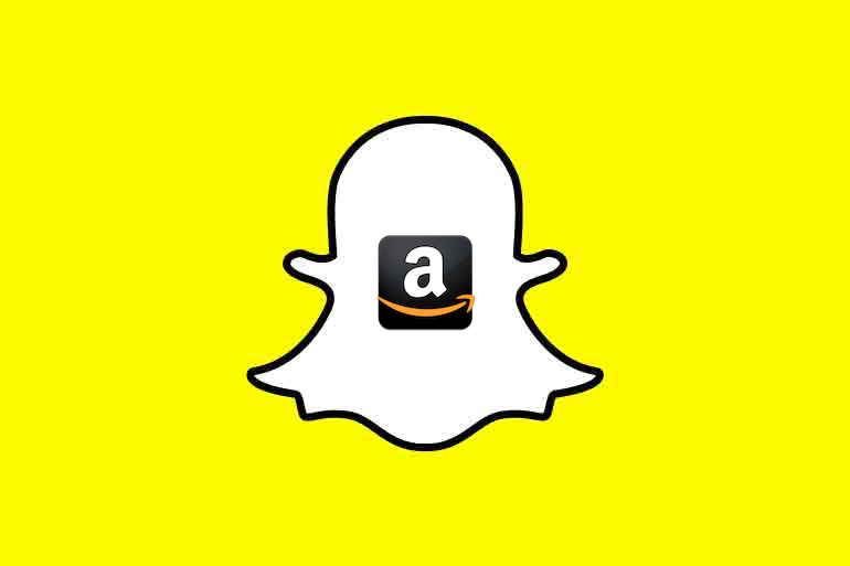 Snap Logo - Should Amazon Snap Up Struggling Snapchat?