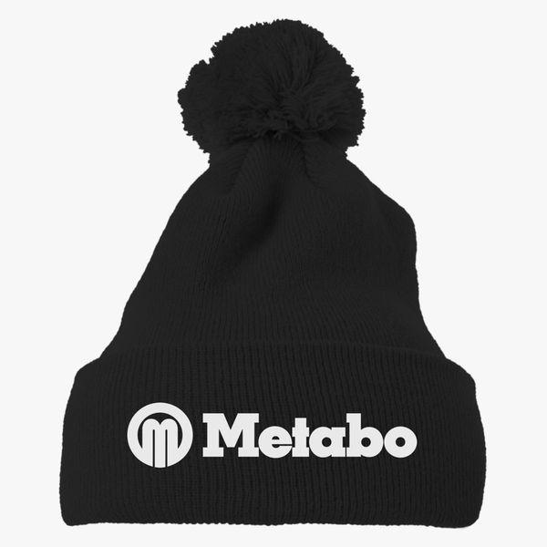 Metabo Logo - Metabo Logo Knit Pom Cap - Customon