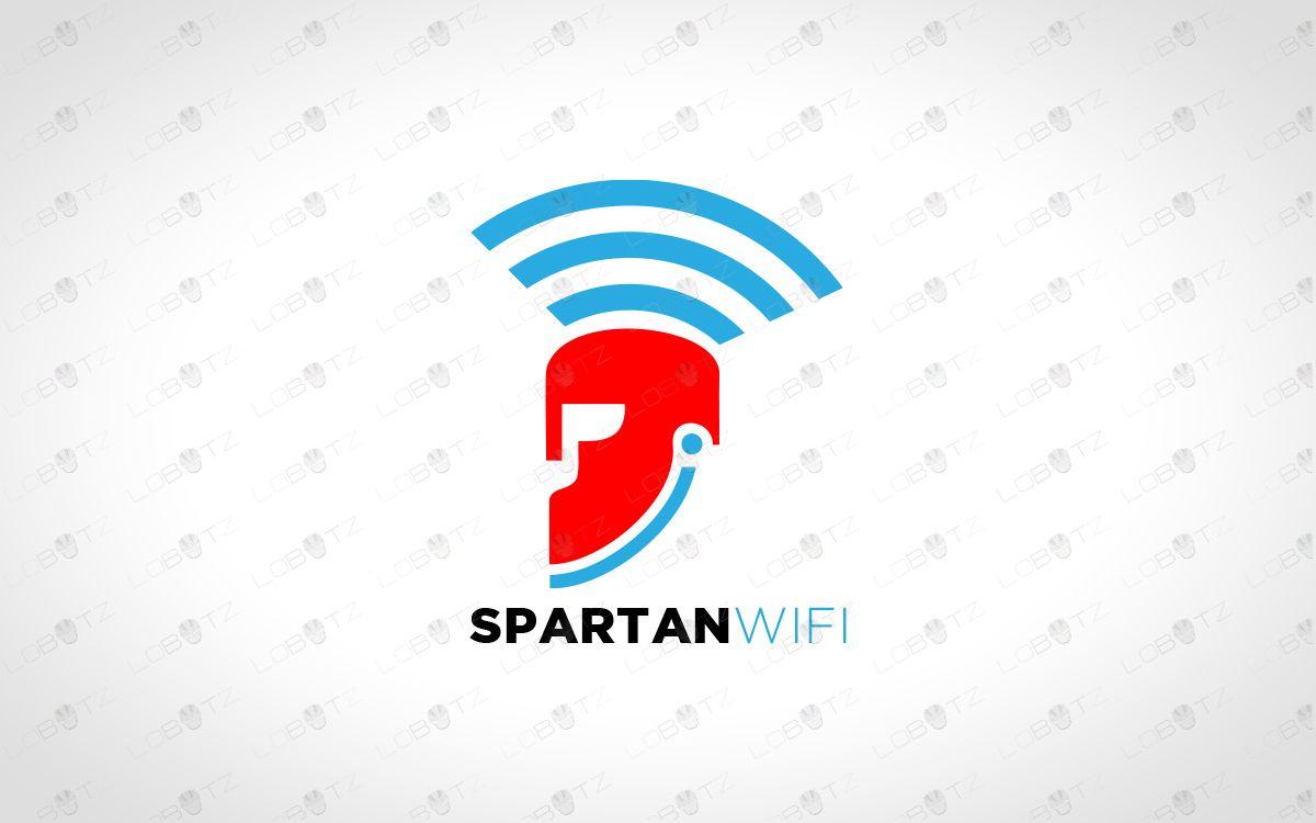 Sparton Logo - premade spartan logo spartan wifi logo